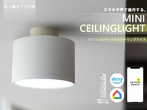 Amazon.co.jp : 【Amazon Alexa対応】エジソンスマート ミニシーリング