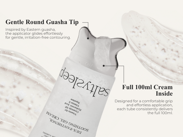Amazon.com: Saltysleep Soothing Gel Cream wtih Guasha - Hydrating