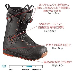 Amazon | SALOMON(サロモン) スノーボードブーツ メンズ DIALOGUE