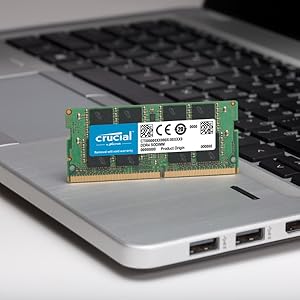 Crucial 16GB Kit (8GB x 2) DDR4 2666 MT/s (PC4-21300) SODIMM 260