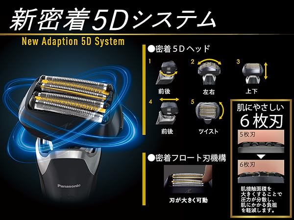 Amazon | パナソニック メンズシェーバー ラムダッシュ リニア 6枚刃