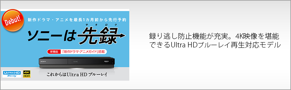 Amazon | ソニー ブルーレイレコーダー/DVDレコーダー BDZ-FW500 500GB