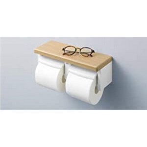 Amazon | TOTO 天然木手すり61シリーズ手すり 紙巻器一体型 棚タイプ