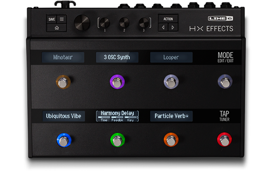 LINE6(ラインシックス)】数量限定500台！「HX Stomp Silver」新色の