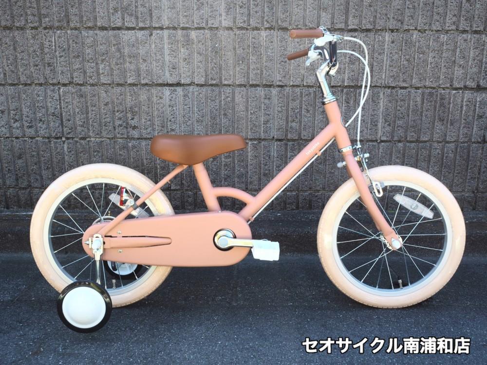 お取り寄せ リトルトーキョーバイク16 マットベージュレッド | セオ