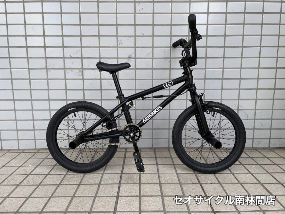 ARES STN BMX 自転車 シルバー・ブラック 16インチ ARESBIKES