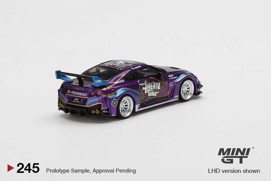 MINI GT リバティーウォーク LBWK GT-R マジックパープル Mini GT No