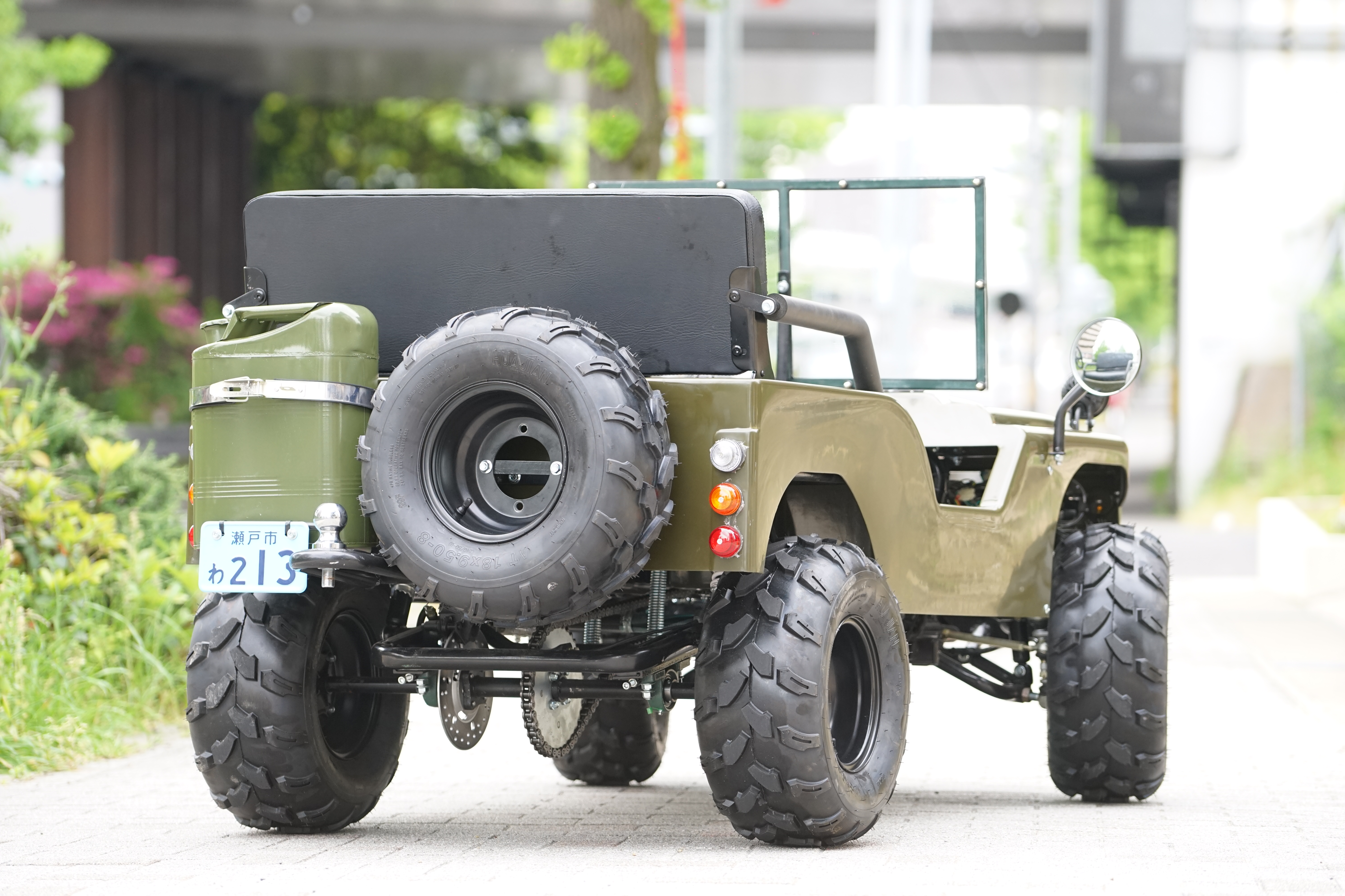 リトルフォースサスペンション付モデル | 日本ミニジープメーカー