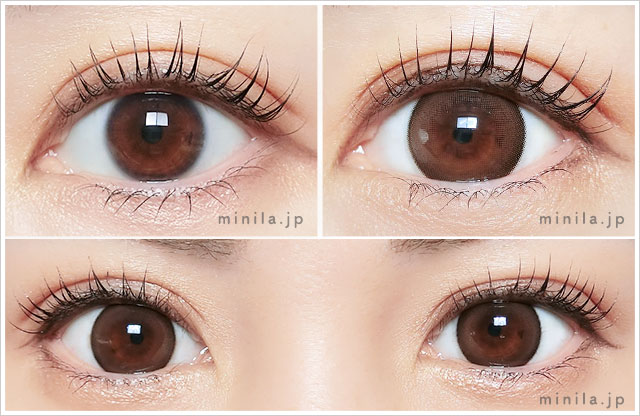 レポ】えみ姉ヴェルヴェティア ブーケブラウン。極細フチ×濃密ダーク