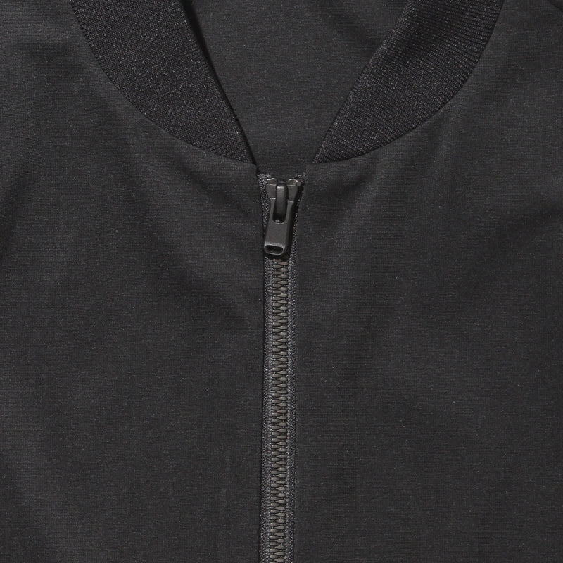 マットツイストフライトジャケット ブラック – MINIMAL WARDROBE
