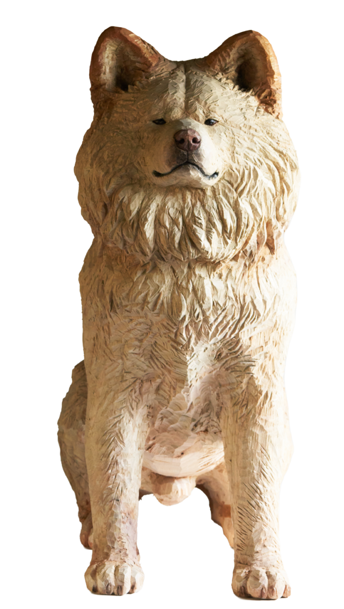 いぬ | 木彫 彫刻家 はしもとみお ホームページ