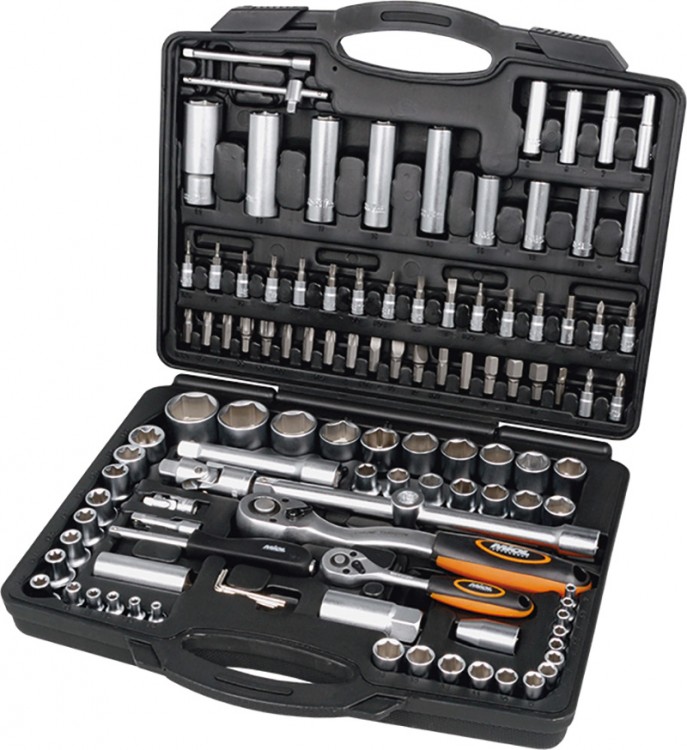 MIOL Набір насадок торцевих з тріскачкою 1/4