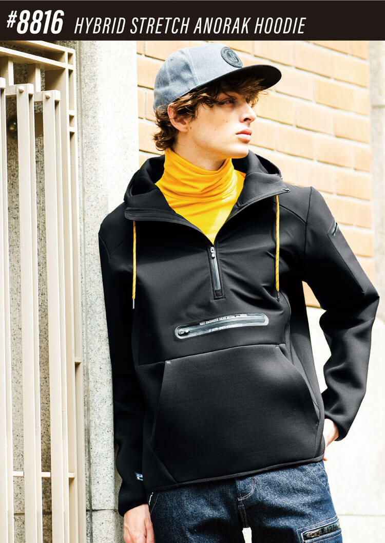 アイズフロンティア I'Z FRONTIER ハイブリットストレッチアノラック