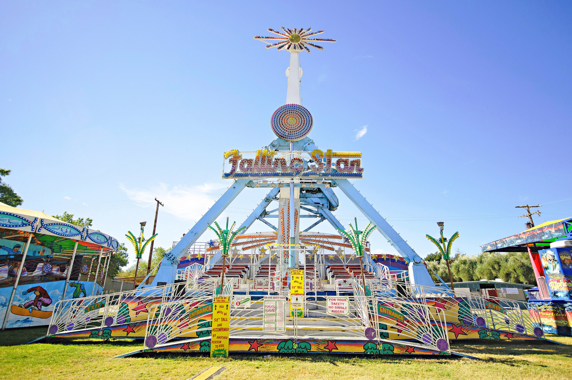 Falling Star - Brass Ring Amusements' Midway of Fun