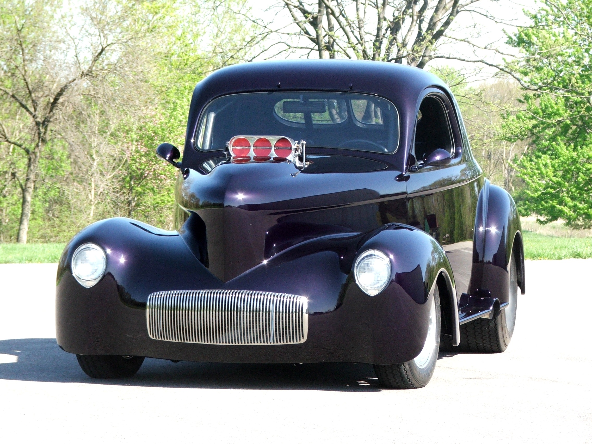 1941 Willys Purple 1 - Midwest Hotrods