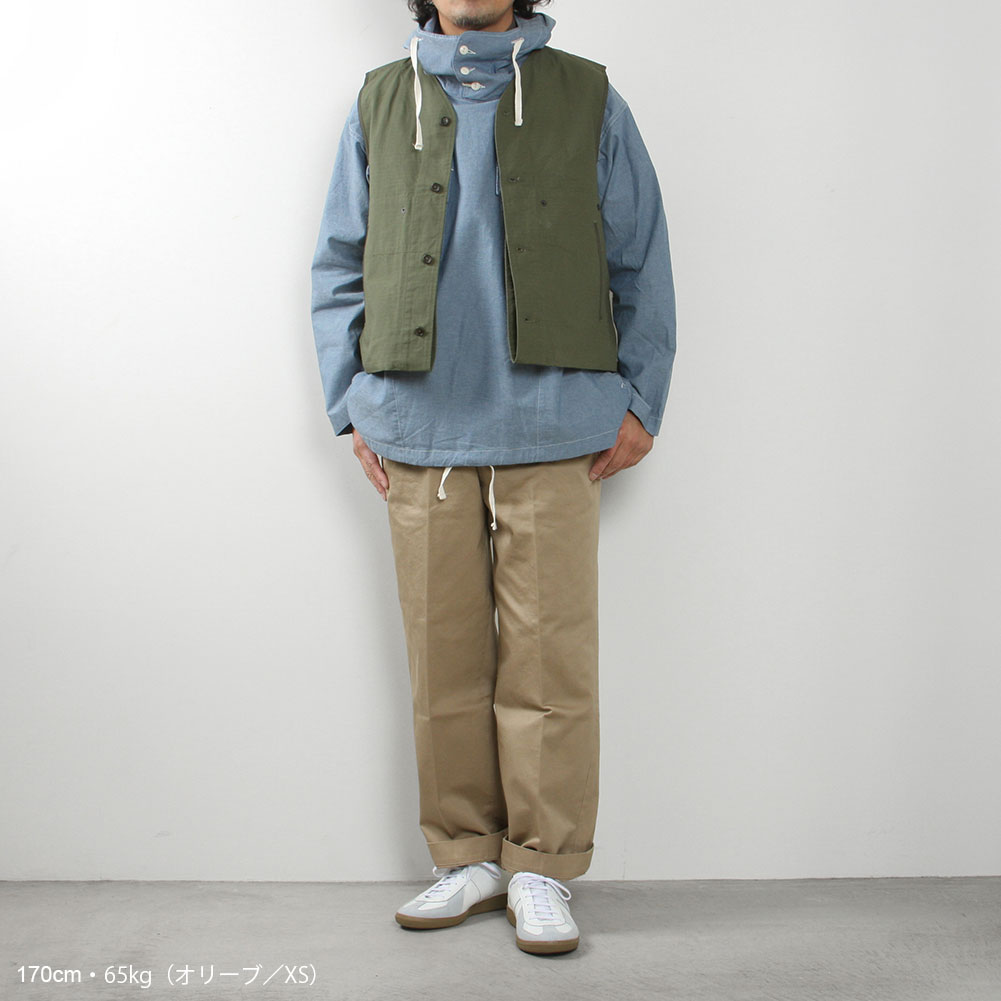ENGINEERED GARMENTS[エンジニアド ガーメンツ]Liner Vest Cotton