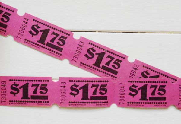 mieze* アメリカ サーカス小屋のヴィンテージチケット5枚セット