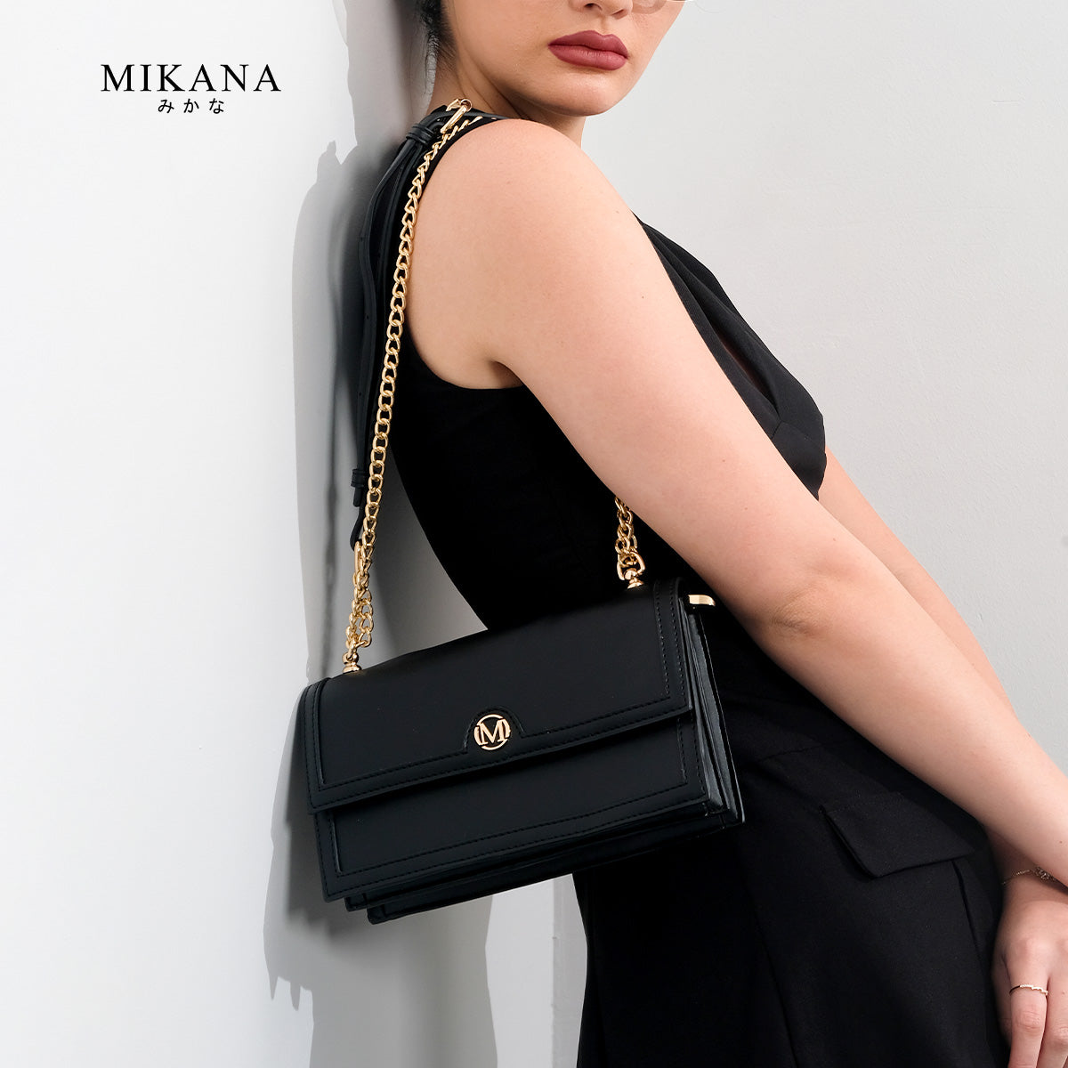 Carryalls Yumiko Baguette Convertible Sling Bag – Mikana Japan