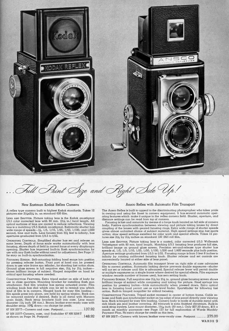 ANSCO Automatic Reflex 3.5 (1947) - mike eckman dot com
