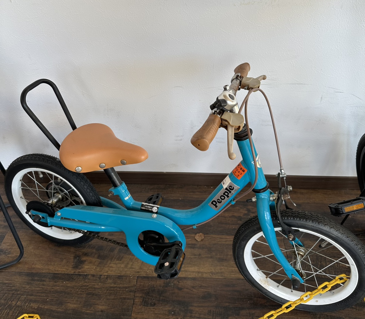 豊中市曽根引き取り）GIRLS LABO ミントグリーン 子供用自転車 豊中市