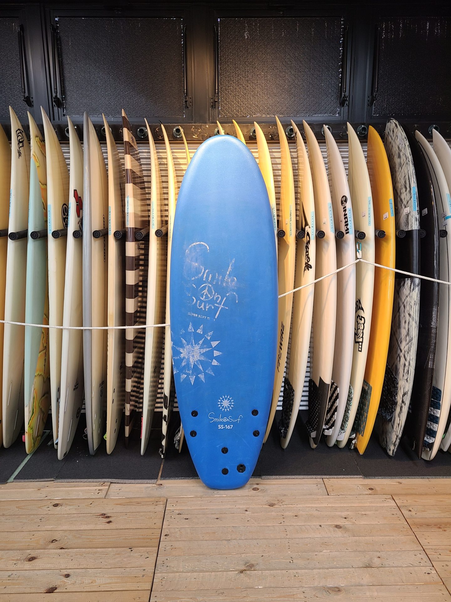 Smile On Surf super soft TECH ソフトボード 165 Smile On Surf super