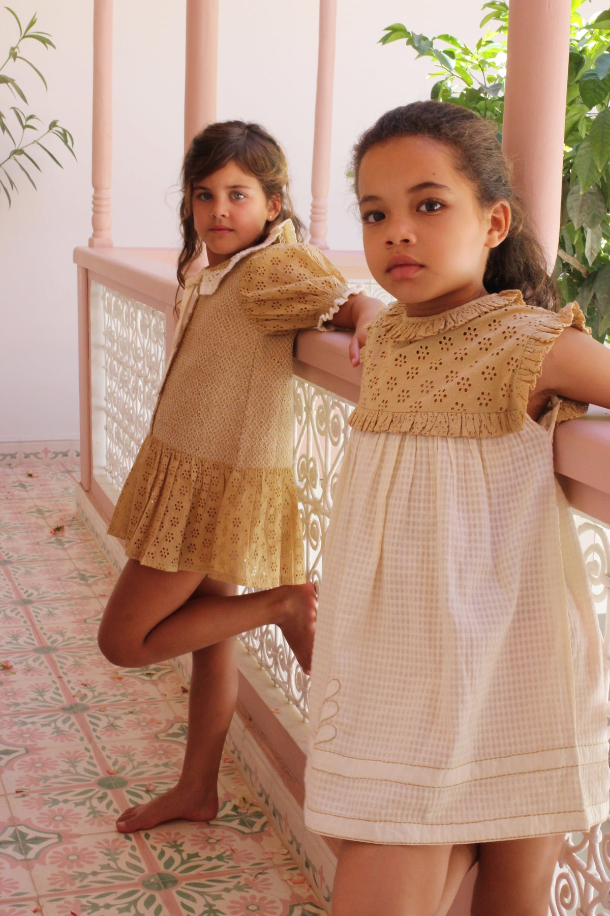 Bonjour 2024 diary 2024ss HONEY PIA DRESS 8Y ワンピース Bonjour