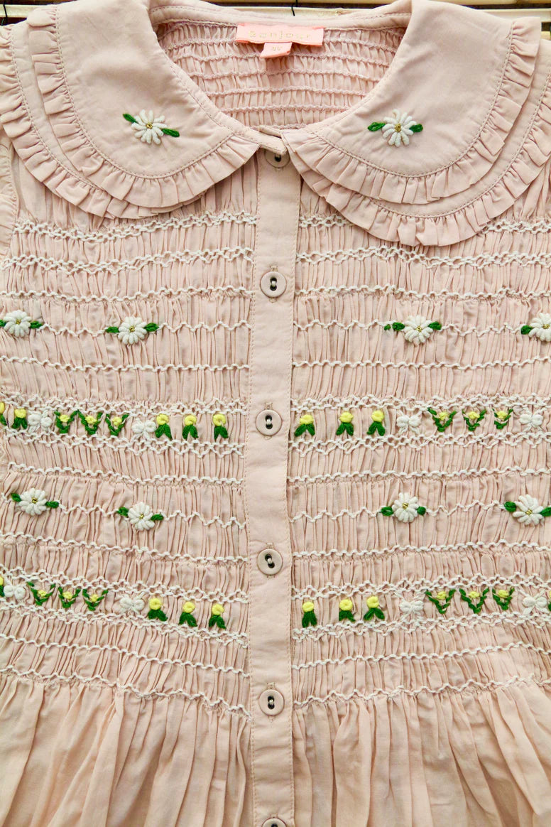 BONJOUR DIARY ROMANTIC TUNIC DRESS / PINK SUSHI - Milk + Bots