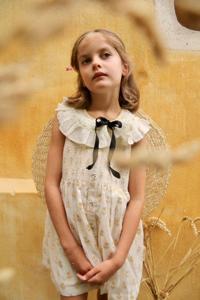 Bonjour diary bonjour diary Ibiza Dress Denim 4y Ibiza dress denim