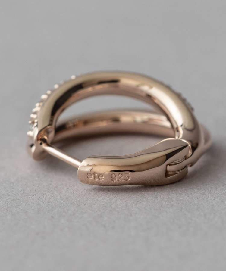 ビジュー ハグピアス（872250-872251） ｜ women（ウィメンズ） ｜ ete