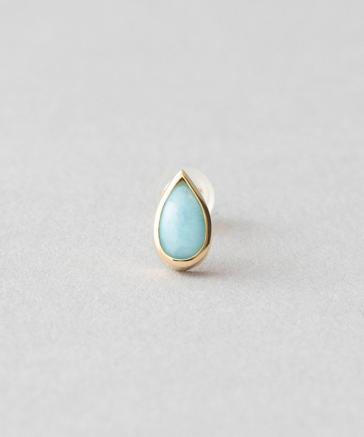 ピンズ] K10YG ピアス ラリマー（037676） ｜ women（ウィメンズ