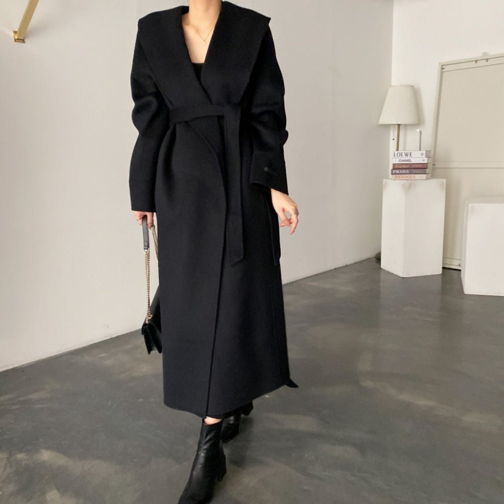 ショールカラーロングコート｜オフィスカジュアル レディース 通販