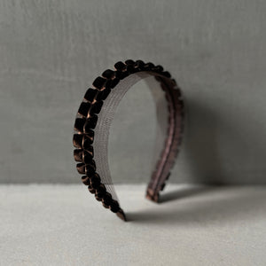 Frill ribbon Headband – millinery mino