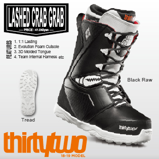18-19 thirtytwo/32(ｻｰﾃｨｰﾂｰ)・LASHED CRAB GRAB ≪商品一覧≫