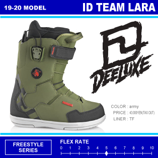 19-20 DEELUXE(ﾃﾞｨｰﾗｯｸｽ)・ID TEAM LARA TF [ARMY]・ブーツ ≪商品一覧≫