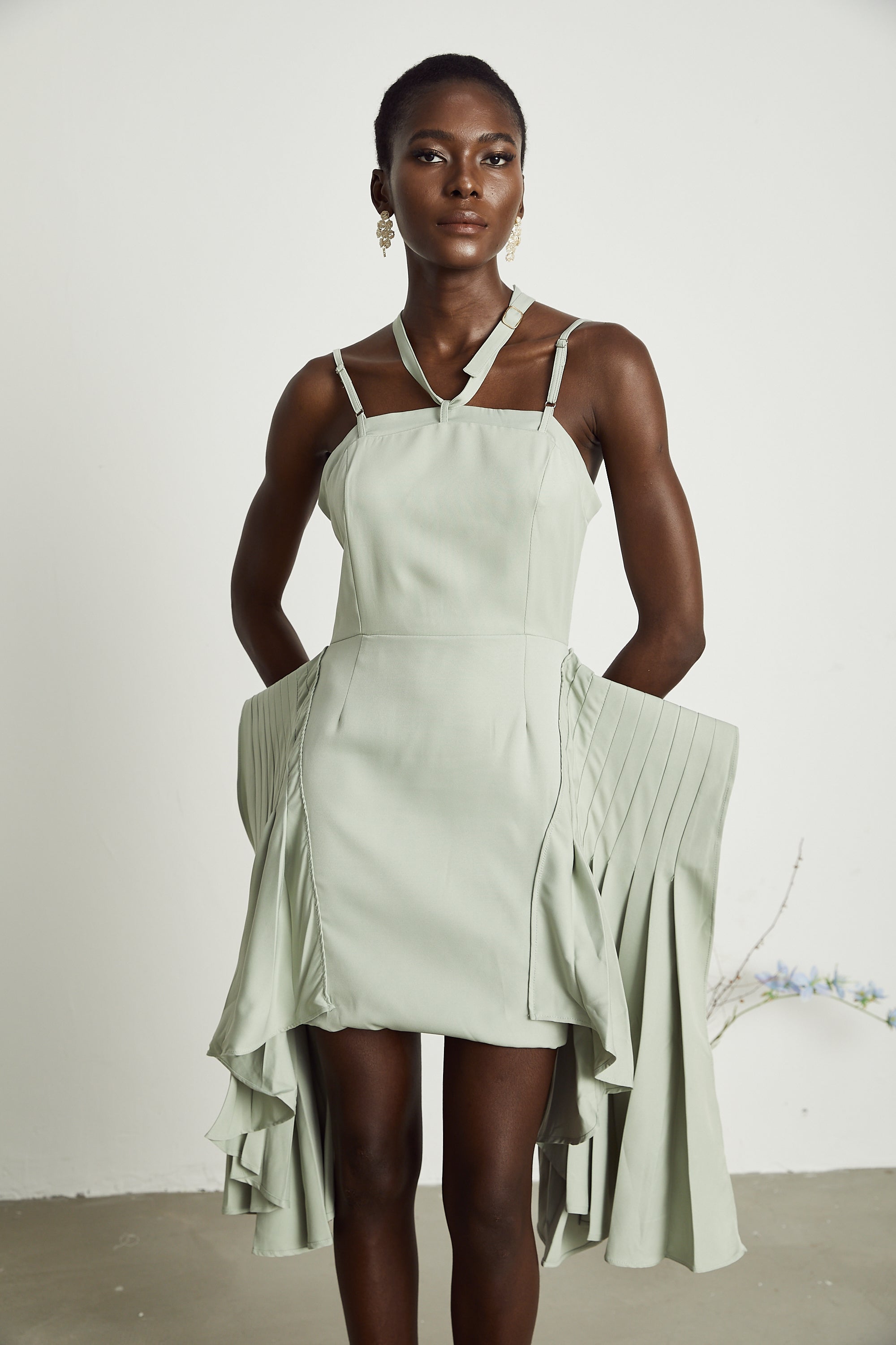 ゆ*様 Mary logo flare mini dress アンドマリー ワン ゆ*様 Mary logo