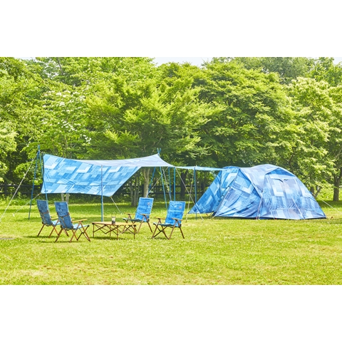 コールマン] インディゴレーベル/テント300＆ヘキサタープセット