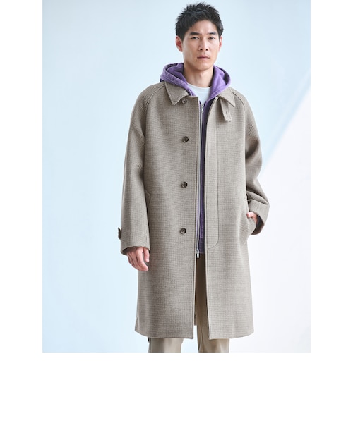 SENTDALE WOOL ステンカラーコート｜グリーンレーベル リラクシングの