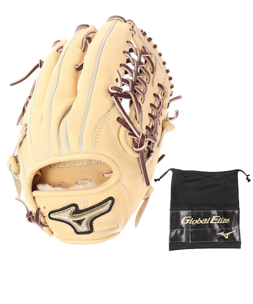 Mizuno 硬式グローブ ベージュ ミズノ 硬式グローブ ベージュ MIZUNO