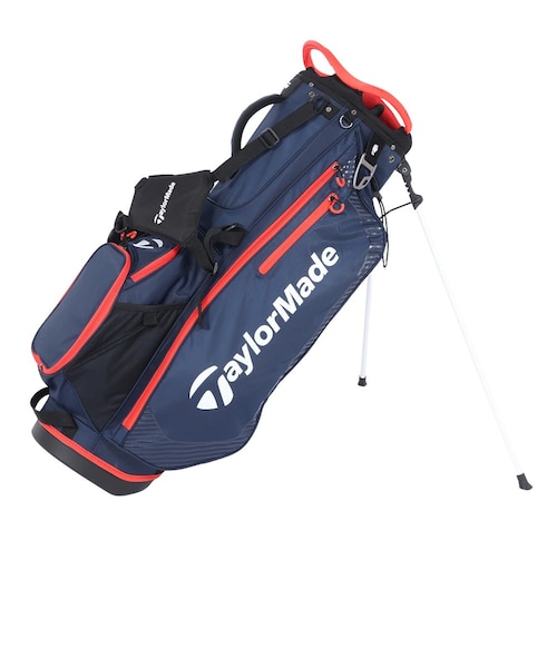 最終値下げ TaylorMade キャディバッグ ネイビー/レッド 最終値下げ