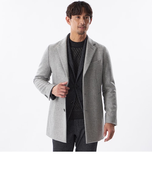 ロロピアーナ] Loro Piana STORM/S チェスターコート｜グリーン