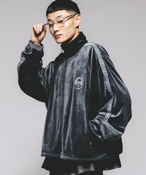 別注 Velour Track Jacket/ベロア トラックジャケット｜フリークス