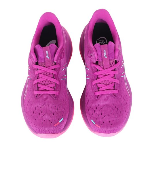 アシックス（ASICS）ランニングシューズ ゲルキュムラス26 マゼンダ