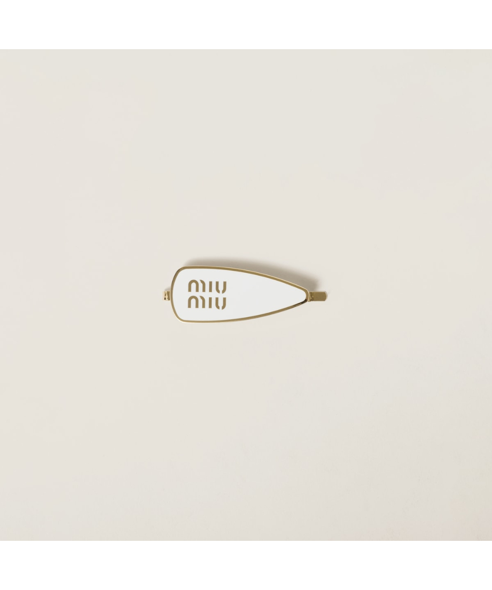 MIU MIU/ミュウミュウ通販 | エナメルメタル ヘアクリップ【送料無料