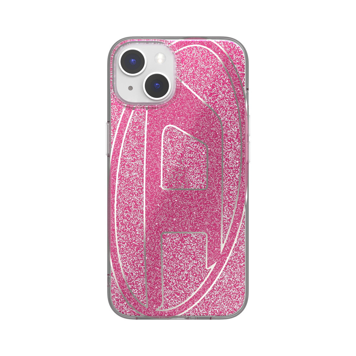 DIESEL iPhone14/13ケース Oval D Glitter ピンク – MiraiSell