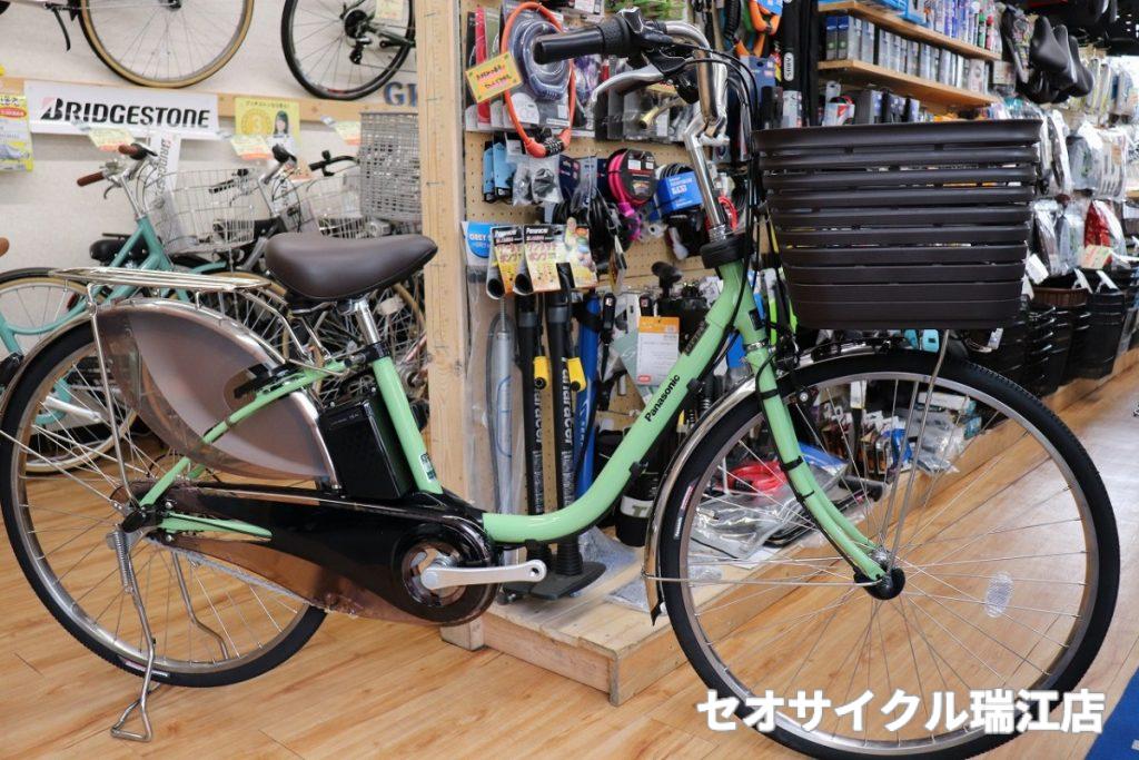 パナソニック ビビ・DX 人気のアップルグリーン入荷しました～ | セオ