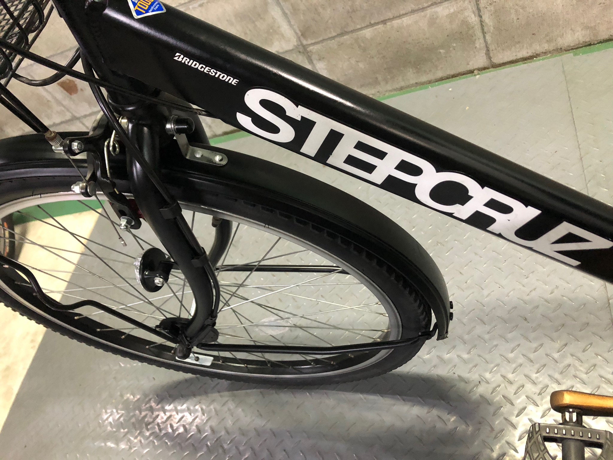 SOLD OUT】電動自転車 ブリヂストン STEPCRUZ 26インチ 大容量8.7Ah 黒