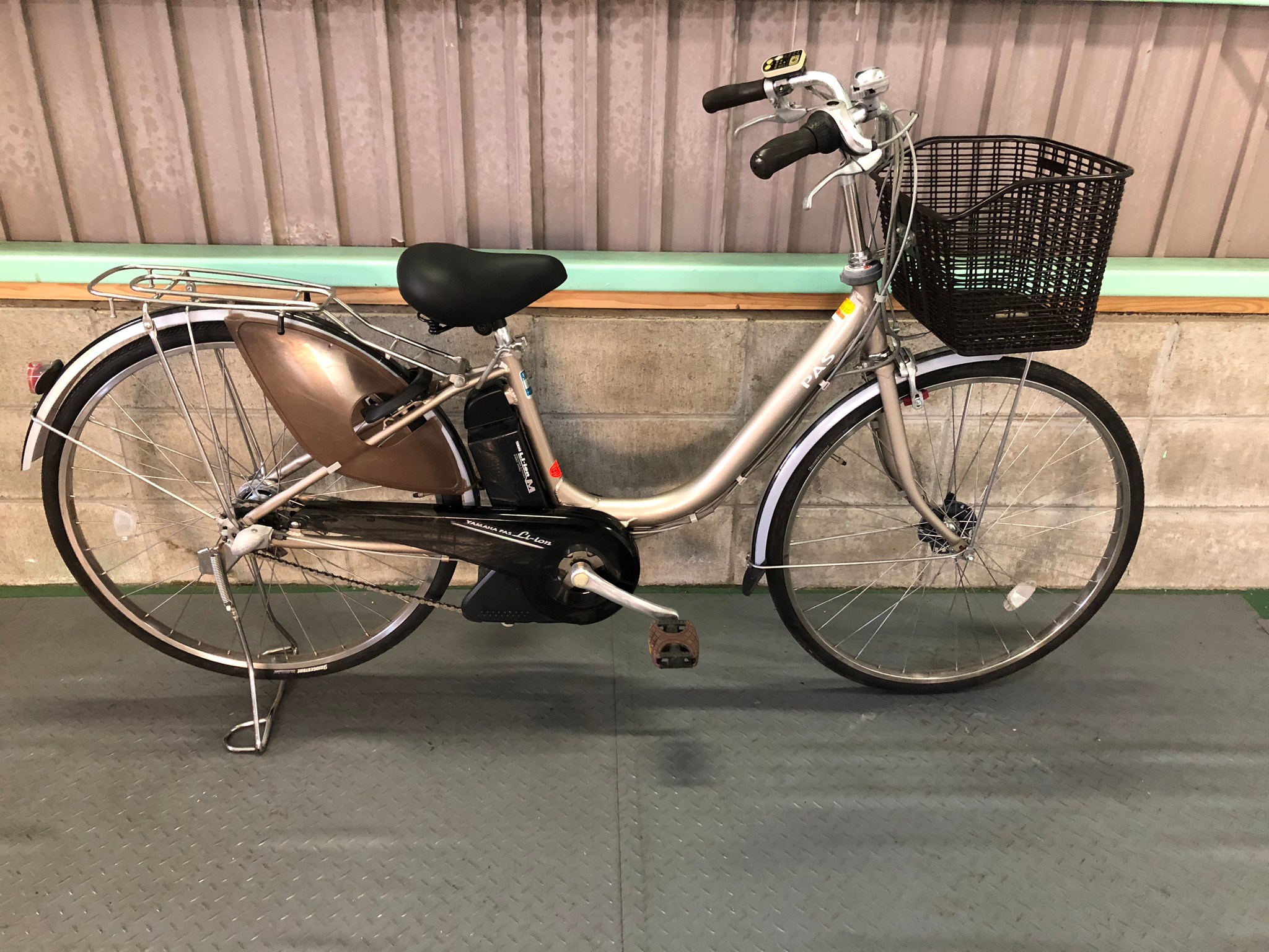SOLD OUT】電動自転車 ヤマハ PAS 26インチ 6Ah シャンパンゴールド