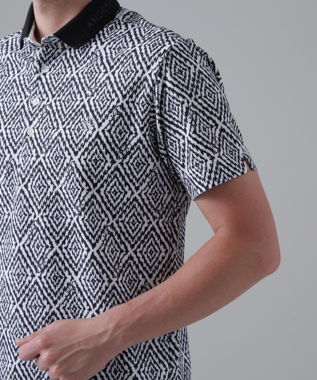SPXダイヤプリント半袖ポロシャツ (MENS) | St ANDREWS（セント