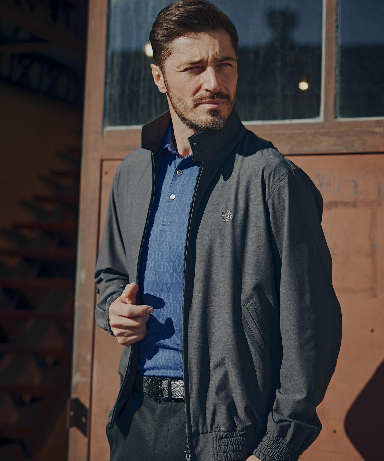 ナイロンタフタブルゾン (MENS) | St ANDREWS（セントアンドリュース