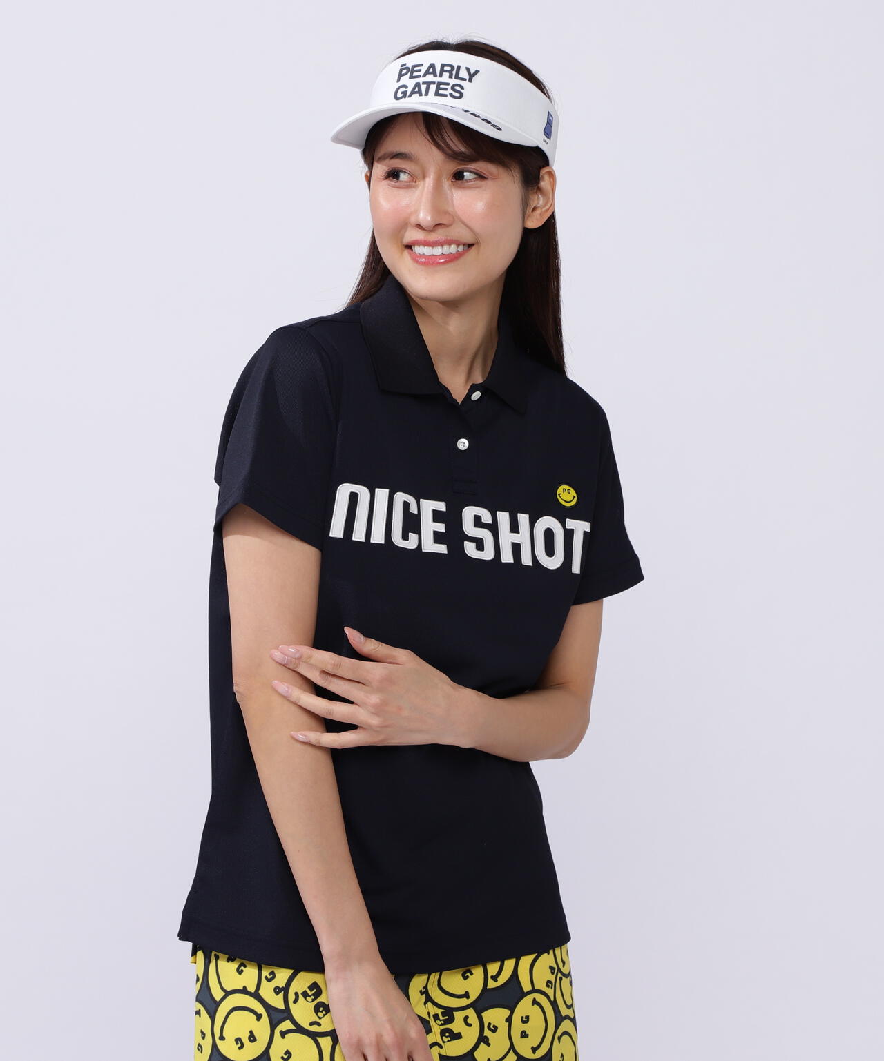 ポリエステルメッシュ半袖ポロシャツ | PEARLY GATES（パーリーゲイツ